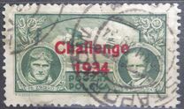 [Airmail - The Europe Flight Challenge Internationale de Tourism, 1934, 類型 CW]