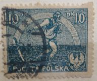 [Sowing Man - Picture Size: 28 x 22mm, type AP]