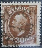 [Re Oscar II - Filigrana: Corona - Stampatore: Jacob Bagges Sedeltryckeri AB, Scrivi J8]