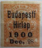 [Newspaper Stamp, tegund H]