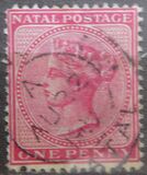 [Queen Victoria - Inscription: "NATAL POSTAGE", type N]