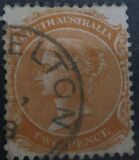 [Queen Victoria - New Watermark, Perforated or Rouletted, type F1]