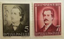 [The 50th Anniversary of the Death of Mihail Eminescu, 1850-1889, Tipo XE]