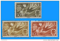 [Charity Stamps for Valencia - Barn Swallow & Coat of Arms, type AV]