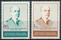 [The 100th Anniversary of the Birth of Alexander Xhuvani, 1880-1961, type AYF]