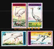 [Birds - White-naped Crane, тып BWL]