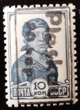 [USSR Postage Stamps Surcharged & Overprinted in Frame, type C4]
