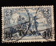 [German Empire Postage Stamps Surcharged - Inscription: "REICHSPOST", type C9]