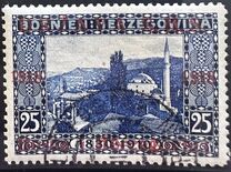 [Postage Stamps from Bosnia-Herzegovina Overprinted, type A3]
