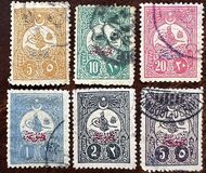 [Newspaper Stamps - No.145-149 & 150 Overprinted, type AB]