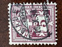[Helvetia - Cross & Shield - Fiber Paper, प्रकार L2]