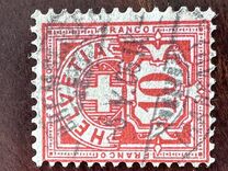 [Helvetia - Cross & Shield - Fiber Paper, प्रकार L4]
