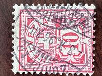 [Helvetia - Cross & Shield - Fiber Paper, प्रकार L4]