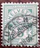 [Helvetia - Cross & Shield - Fiber Paper, प्रकार L3]