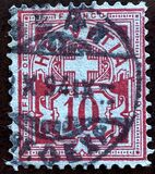 [Helvetia - Cross & Shield - Fiber Paper, प्रकार L4]