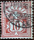 [Helvetia - Cross & Shield - Fiber Paper, प्रकार L4]