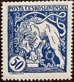 [Definitives - The 1st Anniversary of Czezhoslovak Independence, type J14]