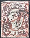 [King Johann I - Coloured Paper, tip D5]