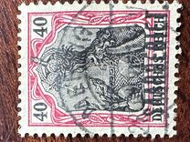 [German Empire Postage Stamps Overprinted "SAARGEBIET", type F5]