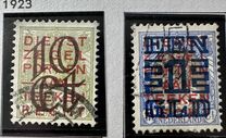 [No. 67 & 78 Overprinted, type AE]