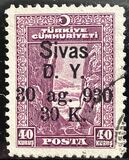 [Opening of the Ankara-Sivas Railway, type AEG8]