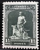 [Inscription "TÜRKIYE CÜMHURIYETI" - "Ü" in "CÜMHURIYETI", Typ JT2]