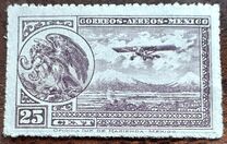 [Airmail - Coat of Arms & Plane, Rouletted Perforation, type ER13]