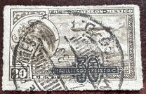 [Airmail - Coat of Arms & Plane, Rouletted Perforation, type ER12]