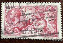 [King George V - No.141-143 With New Drawing, ประเภท CC8]