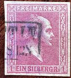 [King Friedrich Wilhelm IV. Smooth Background, Typhographed, प्रकार B]
