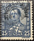 [Overprinted "Mbretnea Shqiptare" - Kingdom of Albania, Tip AZ5]