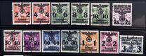 [Polish Postage Stamps Overprinted, type D]