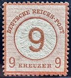 [Definitives - Stamps of 1872 Overprinted, 类型 E1]