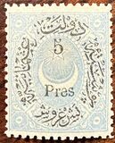 [Duloz Issue - Value Overprinted, type I4]