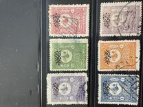[Newspaper Stamps - No.111-115 Overprinted, type W]
