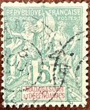 [Inscription: "MADAGASCAR ET DEPENDANCIES", Вид H3]