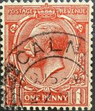 [King George V, 1865-1935 - New Watermark, प्रकार BY5]