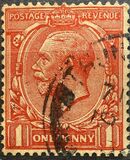 [King George V, 1865-1935 - New Watermark, प्रकार BY5]