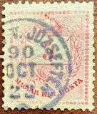 [As Number 15-19, Watermarked. K in WM 13 mm High, тип D8]