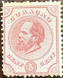 [King Wilhelm III - Large Perforation Holes, type A8]