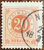 [Numerals in Circle - Different Perforation, τύπος F17]