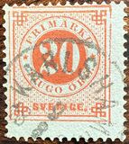 [Numerals in Circle - Different Perforation, τύπος F17]