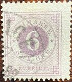 [Numerals in Circle - Different Perforation, τύπος F14]