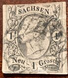 [King Johann I - Coloured Paper, tip D1]