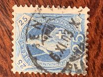 [Svizzera in piedi - Carta: bianca - Filigrana: Marchio di controllo 1 (croce all'int. dell'ovale), Scrivi M7]