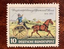 [The 100th Anniversary of the First Stamp From Thurn & Taxis, tipas AE]