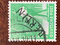 [BERLIN in Black Overprint on "Allied Occupation Zone" Stamps, Scrivi A3]