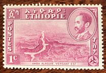 [Views with Medallion Portrait of Haile Selassie Inset, タイプ IA]