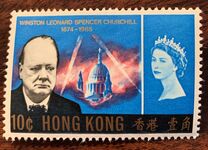 [Winston Churchill Commemoration, 1874-1965, type AT]