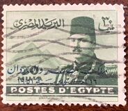 [King Farouk - Overprinted "King of Egypt and the Sudan 16th October 1951", type DK1]